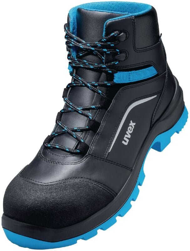 Thumbnail - Uvex - 2 xenova Sicherheits-Stiefel Gr.39 W11 S3L esd sr schwarz/blau 9556.2