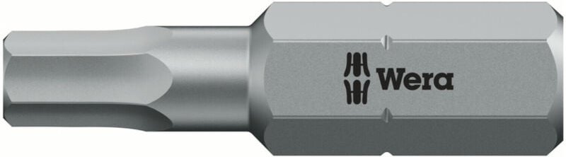 Wera 840/1 Z Sechskant-Bits, SW (zöllig) 3/8", Länge 25 mm 10 Stk