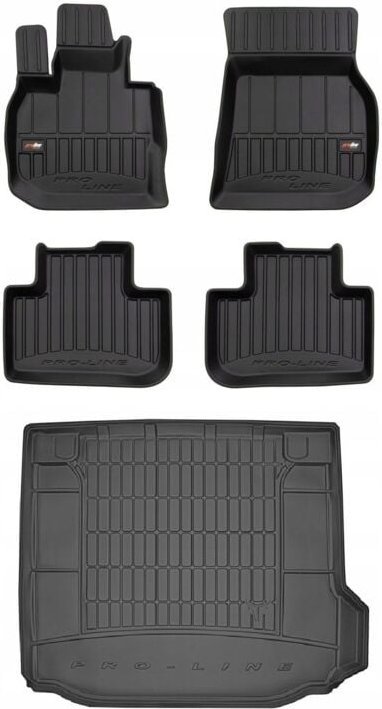 3D SET Gummimatten und Fußmatten BMW X3 G01 ab 2017