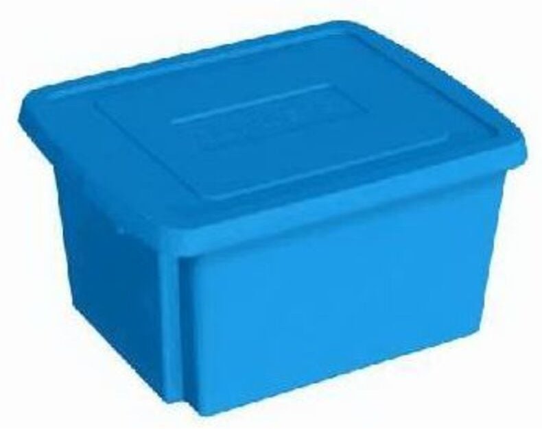 Sunware Aufbewahrungsbox Nesta inkl. Deckel 0,4 L blau Boxen