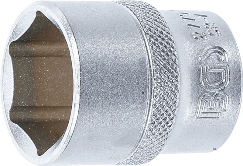 Steckschlüssel-Einsatz Sechskant Antrieb Innenvierkant 12,5 mm (1/2") SW 15/16"