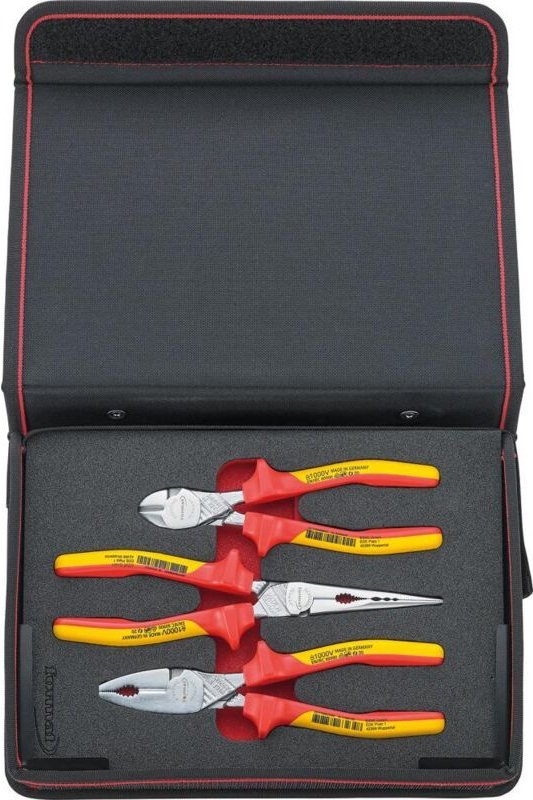 Format - Zangen-Satz vde mig mit 2K-Griffen, 3-teilig Mappe