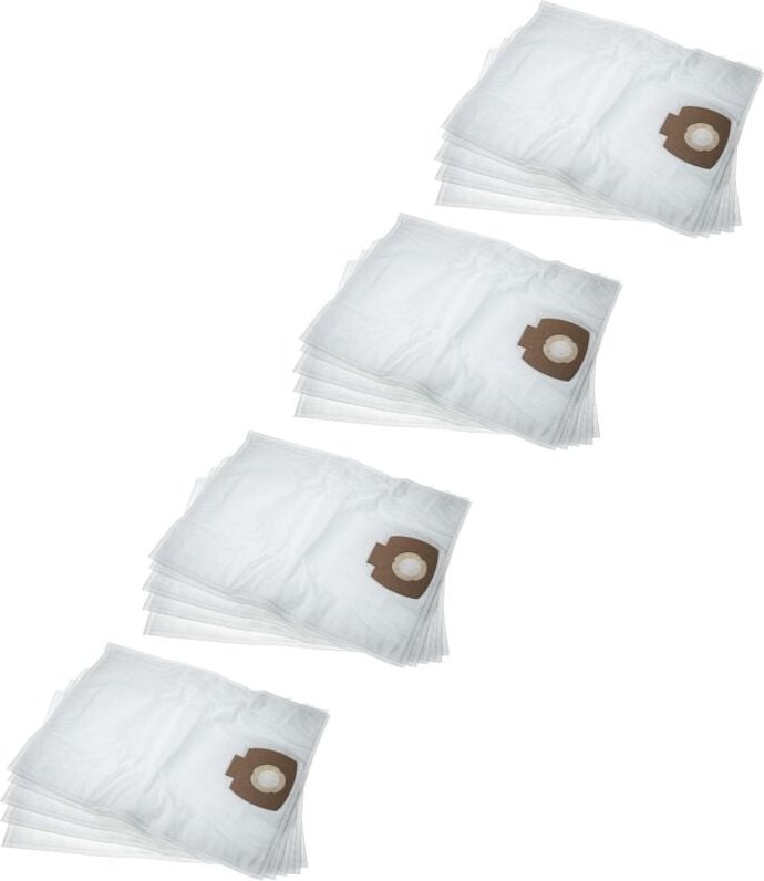 20x Staubsaugerbeutel Ersatz für Nilfisk 302002404, 107419590, 302002403 für Staubsauger - Mikrovlies, 53,45cm x 39,7cm ...