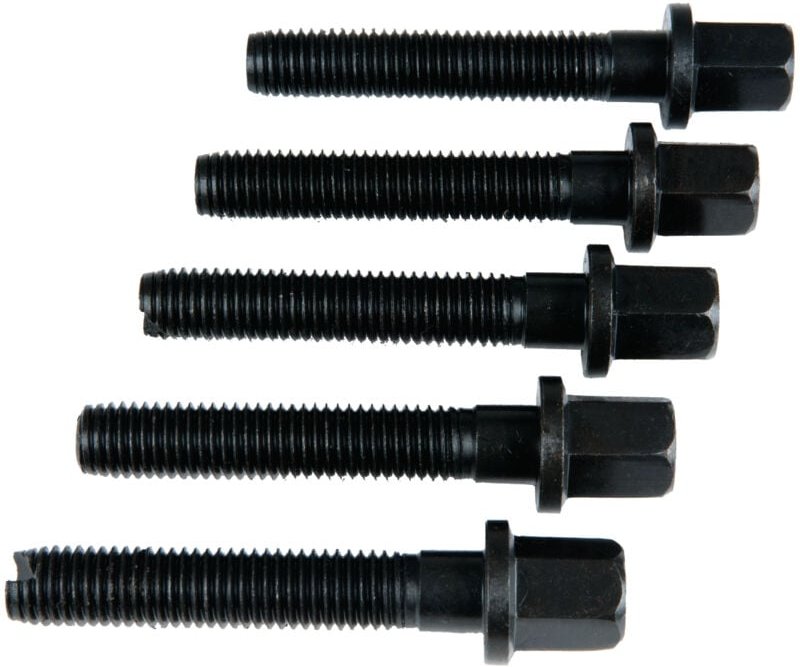 Abziehschrauben mit Bund und Reinigungsnut M14, 5er Pack
