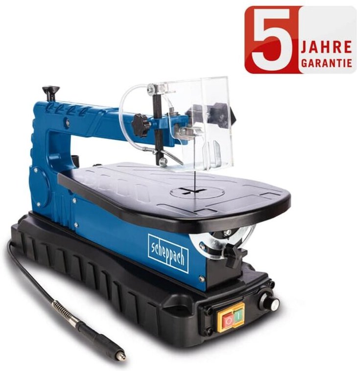 Dekupiersäge deco flex sl 405mm Schnitttiefe flexible Welle led - Scheppach