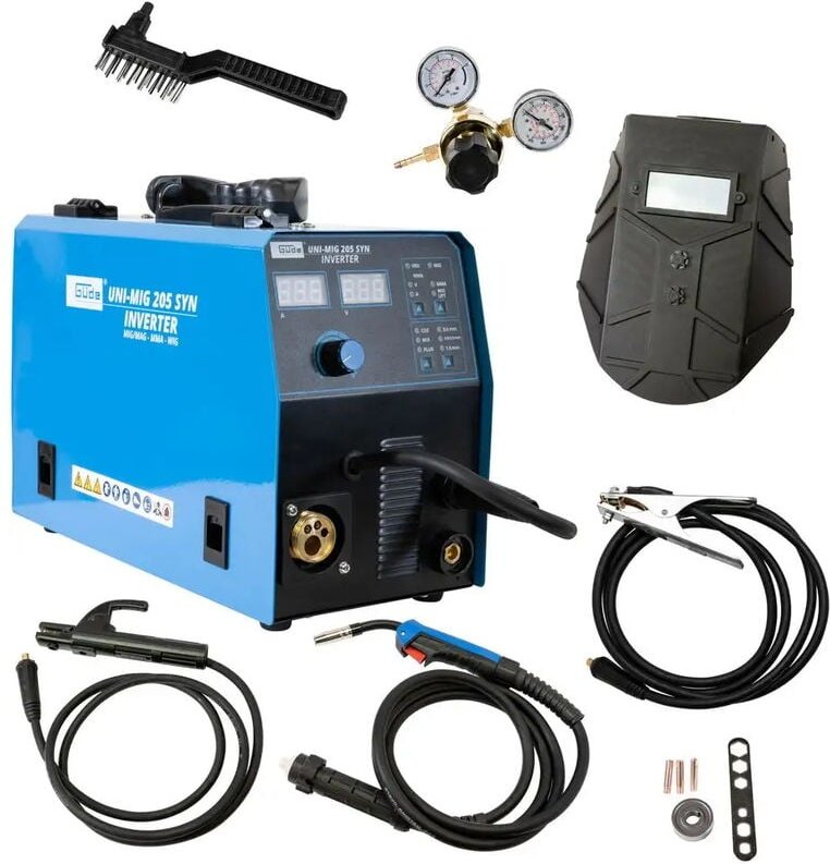 Güde - Universal Schweißer Schweißapparat Universalschweissgerät Uni-Mig 205 syn
