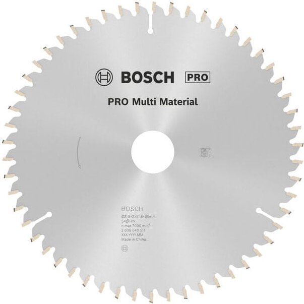 Pro MultiMat KSB,210x2.4x30mm - 2608640511 - Bosch
