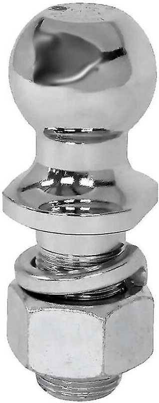 Ahlsen - Chrome Anhängerkupplungs-Kugelkopf, 50 mm Durchmesser, Fassungsvermögen, Anhängerteile, Wohnmobil-Zubehör