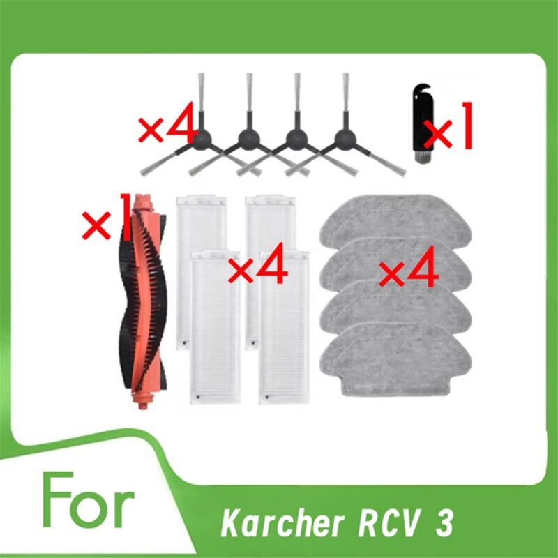 Thumbnail - 14 Stück für rcv 3 Staubsaugerzubehör Hauptseitenbürste