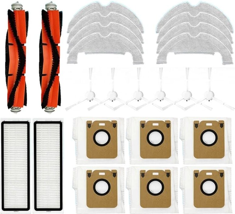 Für Dreame Bot D10 Plus RLS3D Roboter-staubsauger Wichtigsten Seite Pinsel Hepa-Filter Mopp Tuch Ersatz Teile