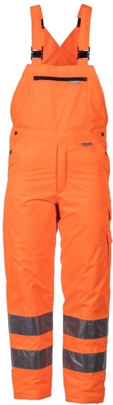 Thumbnail - Warnschutz Winterlatzhose uni Gr. xl orange - Planam