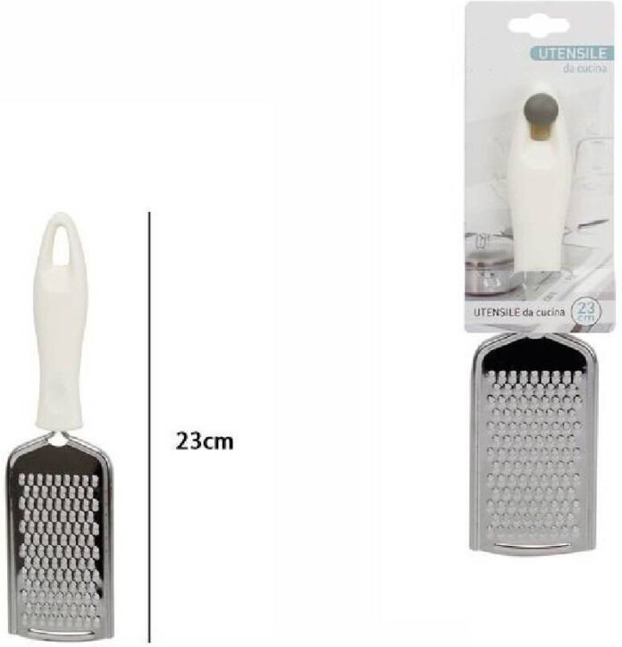 Trade Shop Traesio - Trade Shop - vertikale manuelle reibe kunststoffgriff käsereibe 23CM küche 66166 -