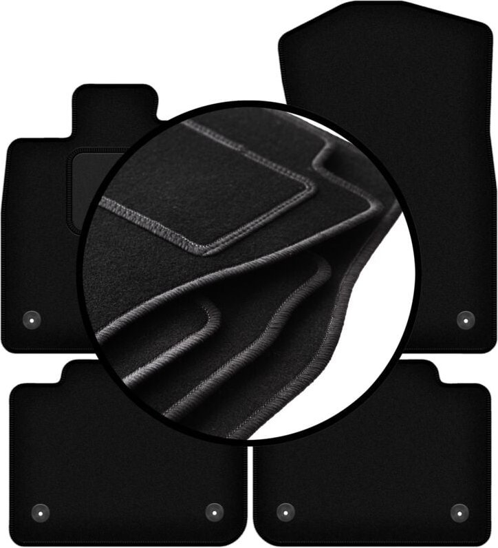 Komplettset Veloursmatten für: Lexus GS IV 0 (2012-2020)