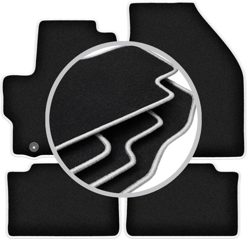 CARLUX-SILVER Autofußmatten für: Toyota Yaris Cross Crossover (2020-)