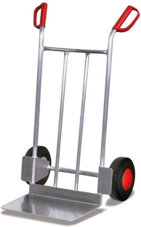 VARIOfit Aluminiumkarre 200kg Traglast mit großer Schaufel Vollgummibereifung