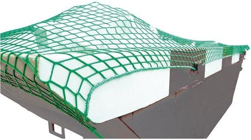 Containernetz 3, 5x7, 0 m mw 45 grün ohne Gummi