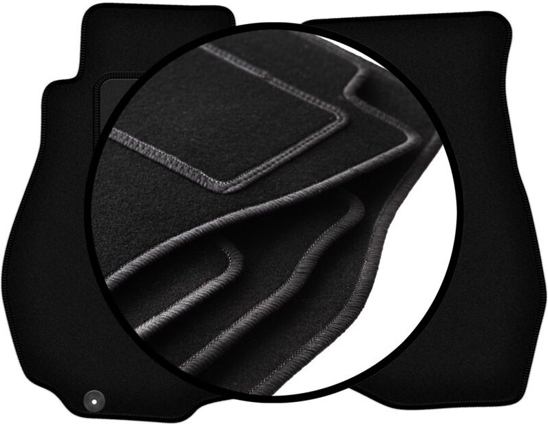 Komplettset Veloursmatten für: Nissan 350Z Coupé (2003-2009)