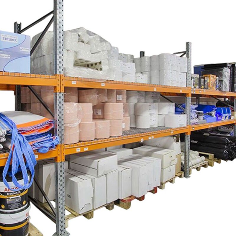 Nächster Eintrag: Palettenregale 2 Ebenen - Länge 2700mm - RAYOPALP/2N/3027/S