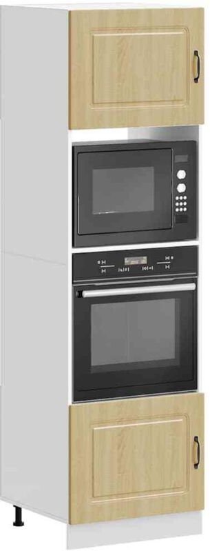 Herdumbauschränke 2 Stk. Kalmar Sonoma-Eiche Holzwerkstoff vidaXL