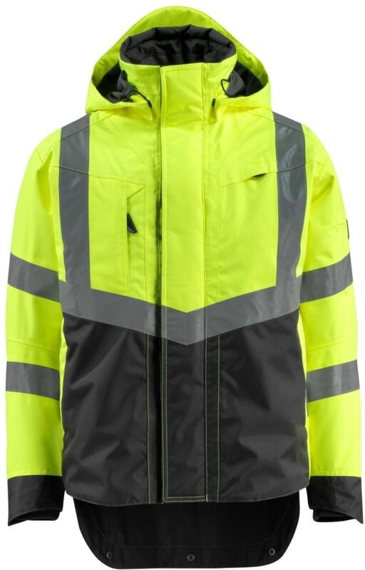 Mascot SAFE SUPREME Warnschutz Hard Shell Jacke Harlow 15501-231 Gr. S hi-vis gelb/schwarz