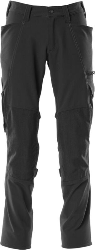 Thumbnail - Hose accelerate mit Knietaschen cordura 18179 Gr. 49L schwarz - Mascot