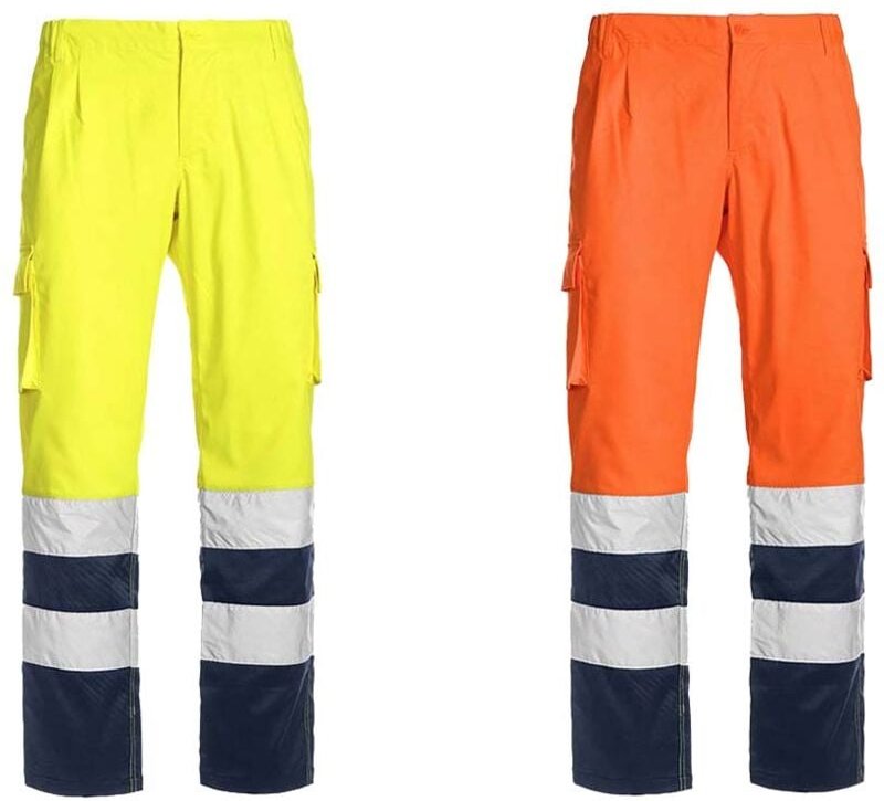 Sottozero - h.v. Warnschutz-Arbeitshose Strecke 1590 - m - Gelb