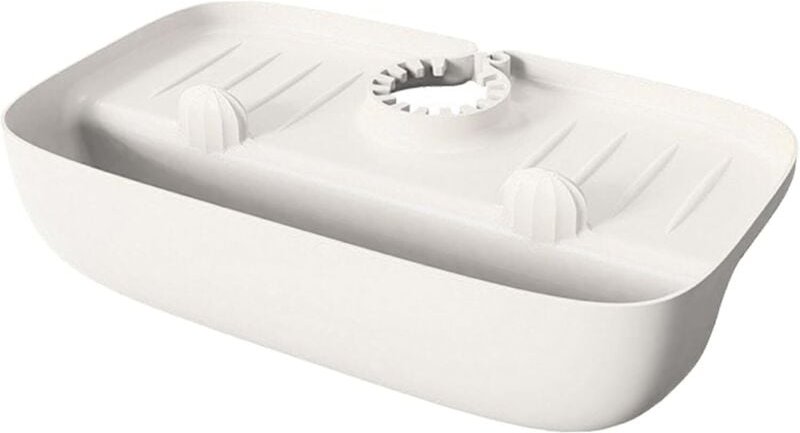 Küchenarmatur-Rückwand, weicher, flexibler Spülbecken-Rückwand mit Schwammhalter, trockener Spülbecken-Rückwand mit Abfl...