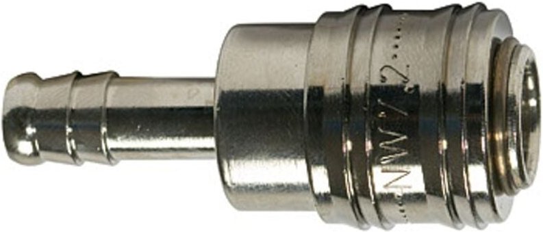 Schnellverschlusskuppl. NW7,2 »connect line« ms vern., Tülle LW13 - Riegler