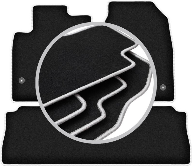 Thumbnail - CARLUX-SILVER Autofußmatten für: Opel Antara SUV (2006-2017)