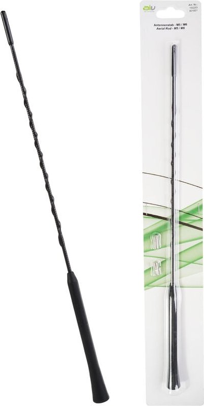 Ersatz-Antennen-Stab 16V 40cm Schwarz