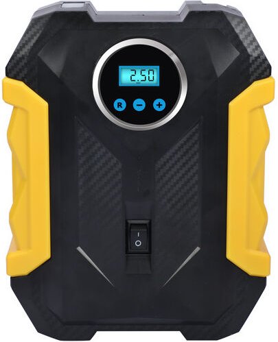 Luftkompressor-Reifenfüller, tragbarer digitaler Luftkompressor mit LED-Leuchten 12 V DC, 150 PSI Autopumpe, Handreifenf...