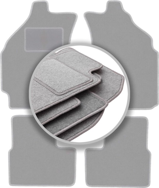 Graue Automatten für: Chevrolet Spark II M200 Fließheck (2005-2009)