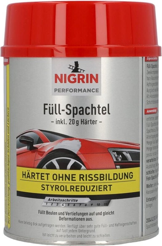 Performance 72111 Füll-Spachtel 1 kg - Nigrin