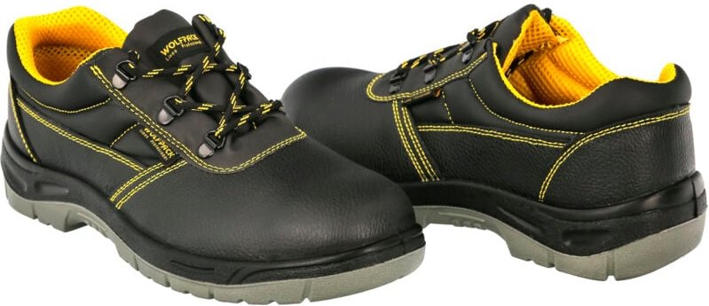 Zapatos Seguridad S3 Piel Negra Wolfpack Nº 46