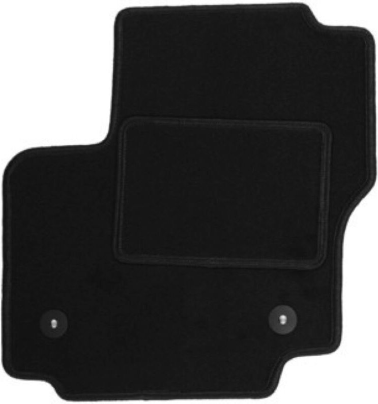 Fahrermatte schwarz für: Ford S-MAX MK1 FL 7-Sitzer (2012-2015)