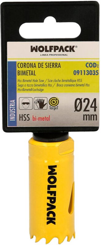 Corona De Sierra Bimetal Target ø 24 mm.