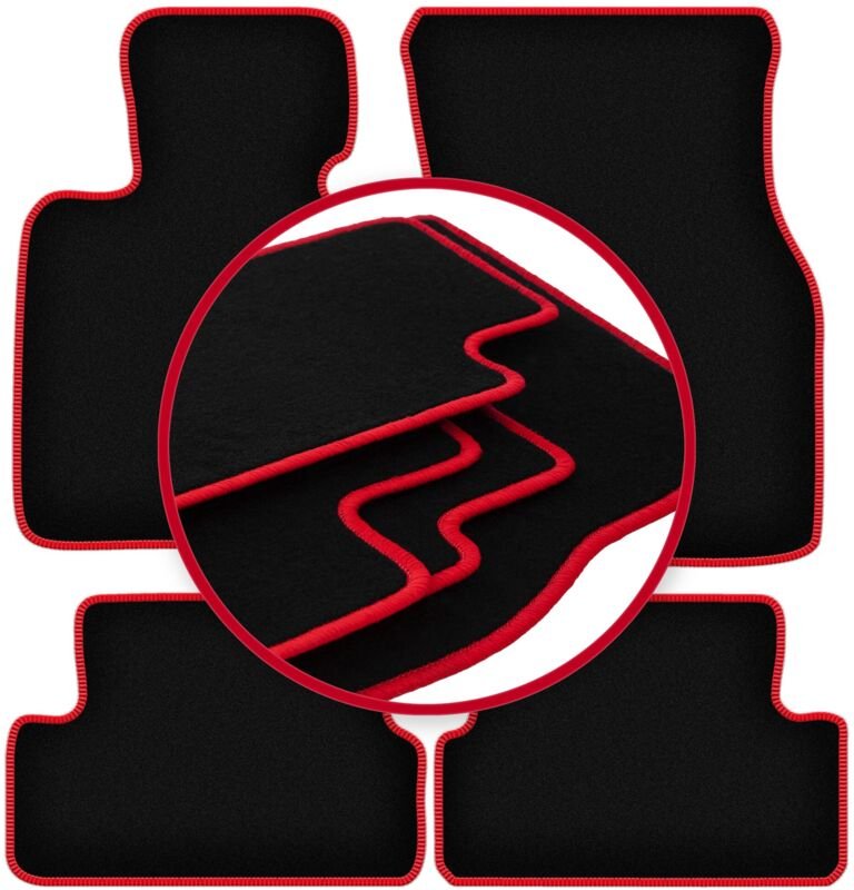 CARLUX-RED Auto-Fußmatten für: Mini Countryman Fließheck (2014-)