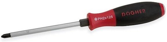 S2 Durchgangsschraubendreher, PH2x125 mm Dogher 376-PH2-125