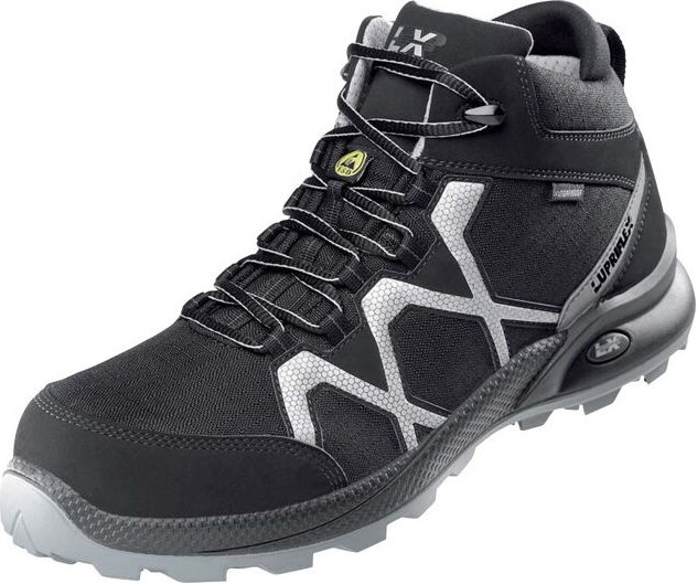 Thumbnail - FP - Lupriflex Sicherheitsstiefel 4-110 Speed Aqua Mid S3 esd src Gr.41 schwarz/silber