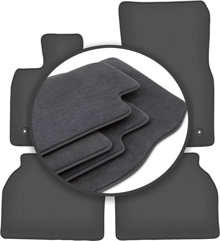 Premium-Fußmatten für: BMW 5 GT F07 Liftback (2009-2017)