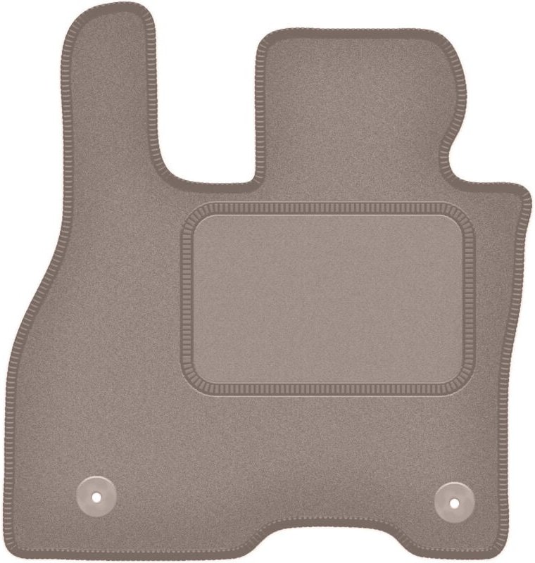 Beige Fahrermatte für: Nissan Leaf II Fließheck (2017-)