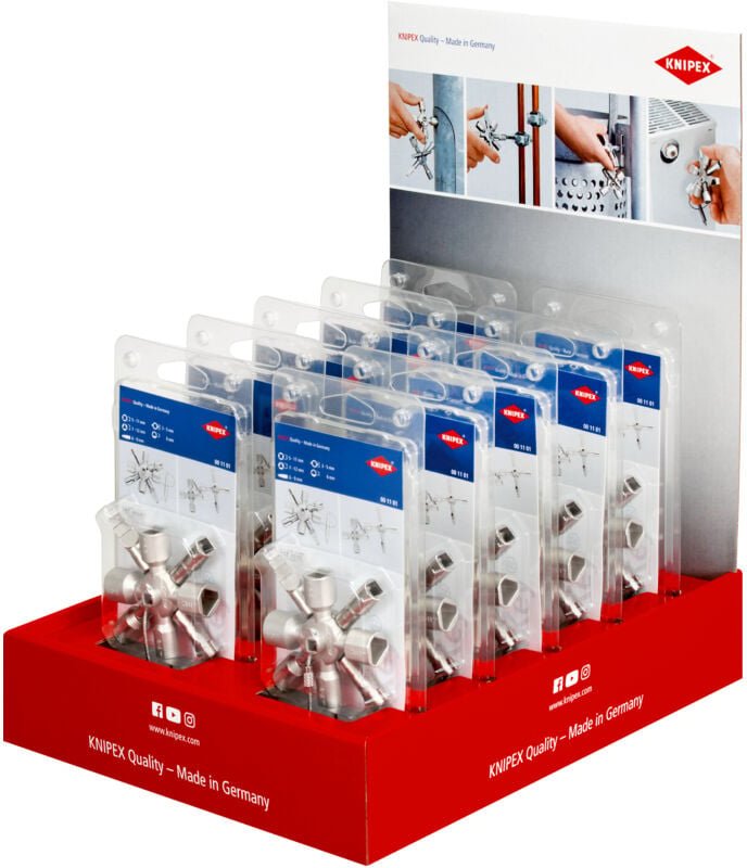 KNIPEX 00 18 01 V28 Thekendisplay 10-teilig 305 mm
