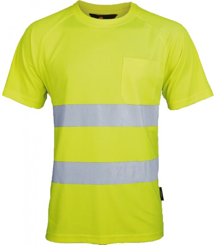 Triuso Vizwell Warnschutz-T-Shirt VWT1A Gr. l gelb