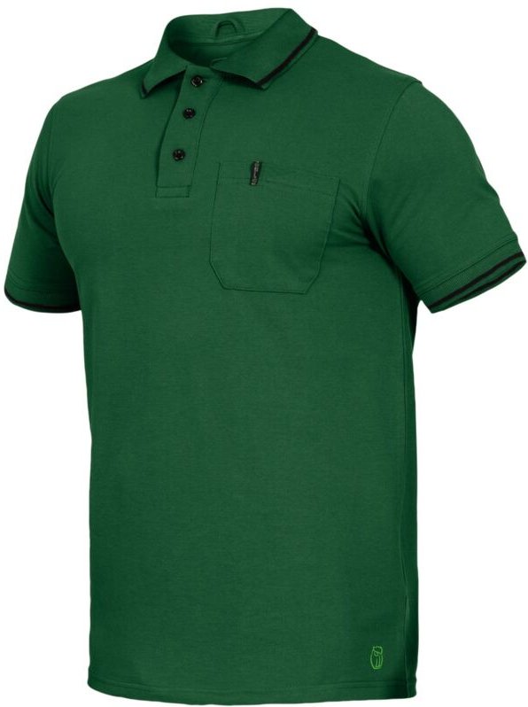 Leibwächter Polo-Shirt Flex-Line FLEXU01 Gr. M grün