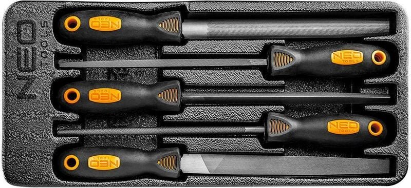 5 tlg. Metallfeilen-Set 25 Jahre Garantie