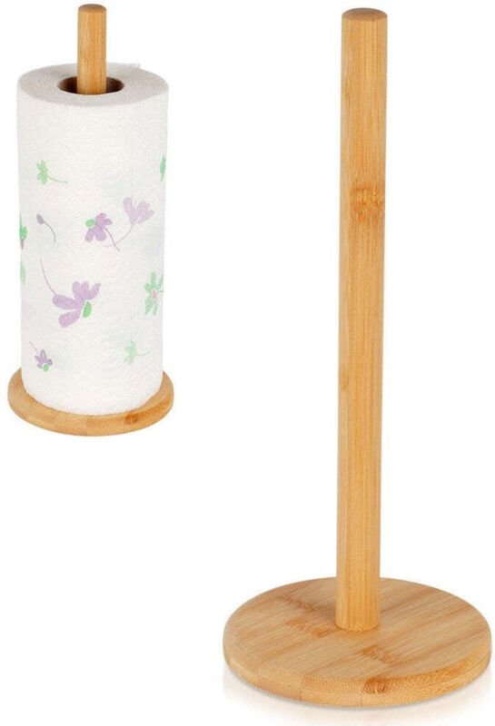 Excellent Houseware - Wooden paper towel stand 295 cm