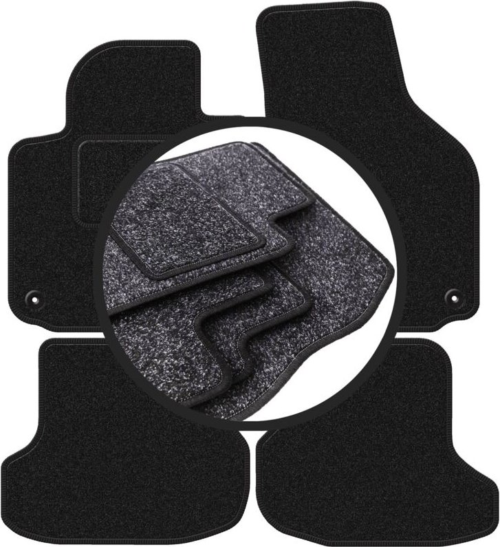 ANTHRA Autofußmatten für: Volkswagen Golf VI Cabrio (2011-2016)