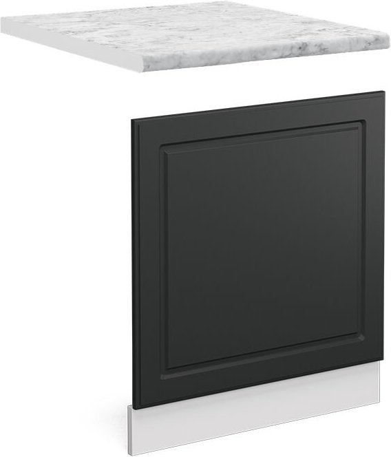 Thumbnail - Vicco - Frontblende R-Line, Anthrazit Landhaus, 60 cm , ap Marmor