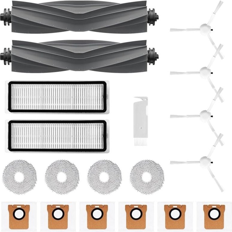 Thumbnail - Für L10s Ultra Wichtigsten Seite Pinsel Hepa-Filter Mopp Pad Staub Taschen