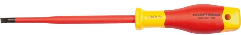 Kraftwerk - Elektriker-Schraubendreher Schlitz 6.5mm